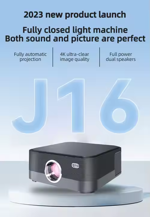 Hisilicon J16 Projector – Ultra-Bright 4K Visuals with Dual-Band WiFi - Image 2